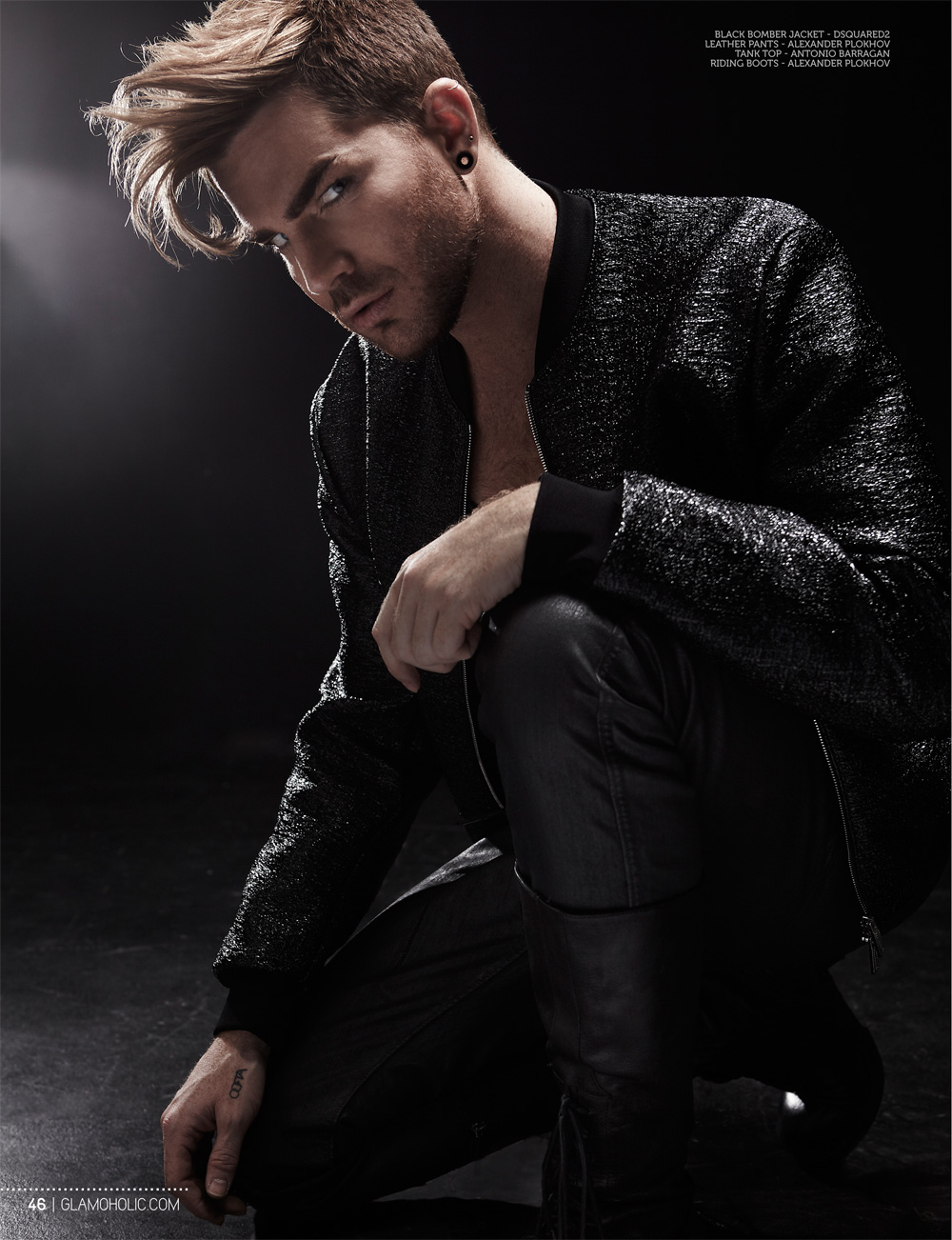 Adam Lambert 2015 Glamoholic Photo Shoot 005