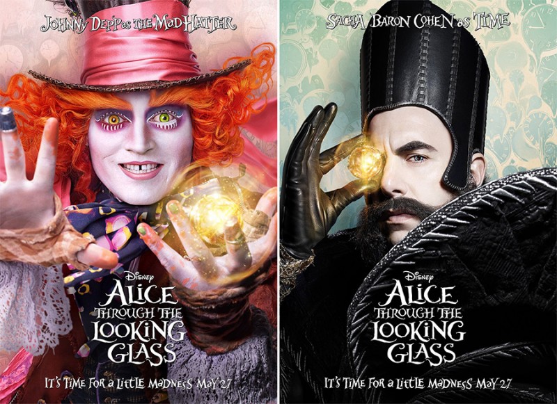 Alice Through the Looking Glass poster artwork