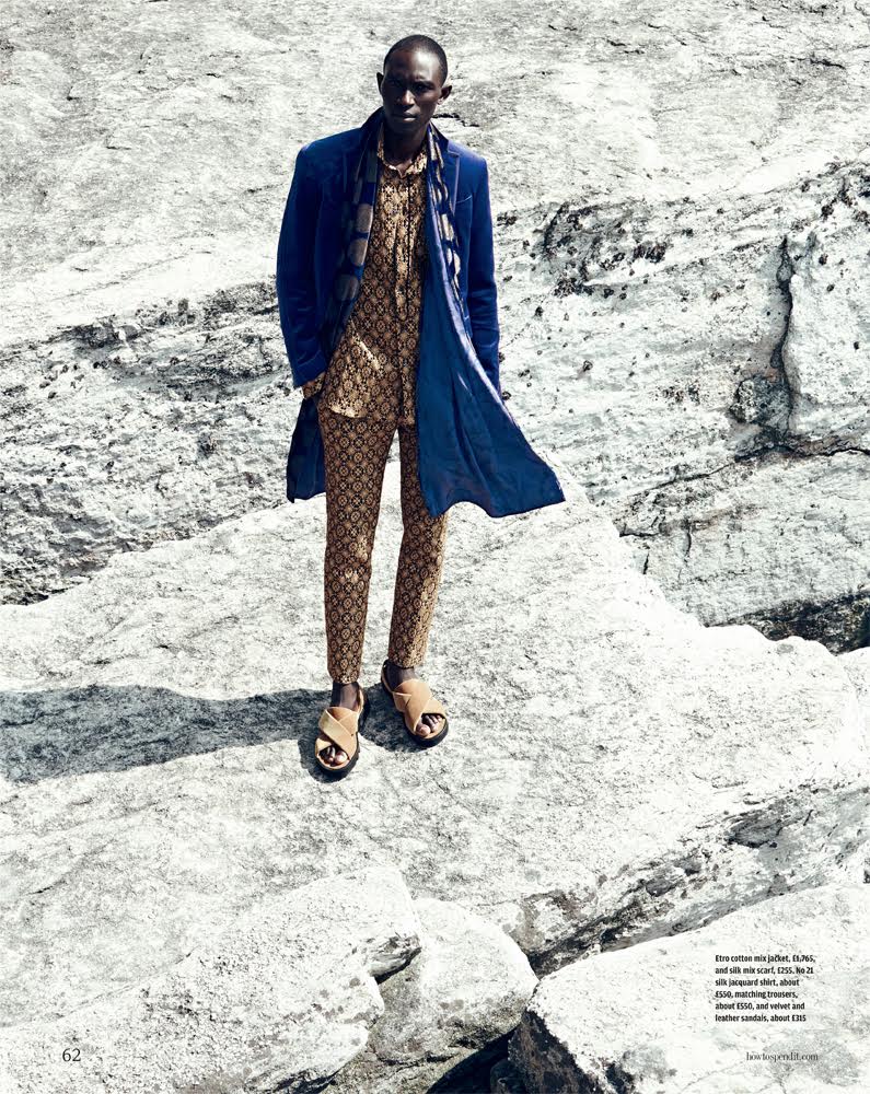 Armando cleans up in Etro.