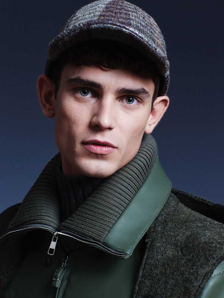 Arthur Gosse poses for a close-up from Knack Weekend.