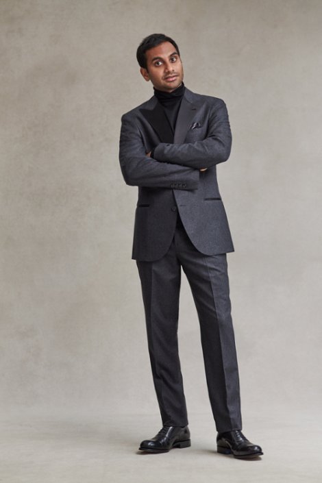Aziz Ansari Poses for Mr Porter, Talks 'Master of None' – The Fashionisto