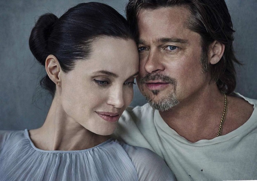 Brad Pitt Angelina Jolie 2015 Photo Shoot Vanity Fair Italia 001