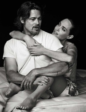 Brad Pitt + Angelina Jolie Cover Vanity Fair Italia
