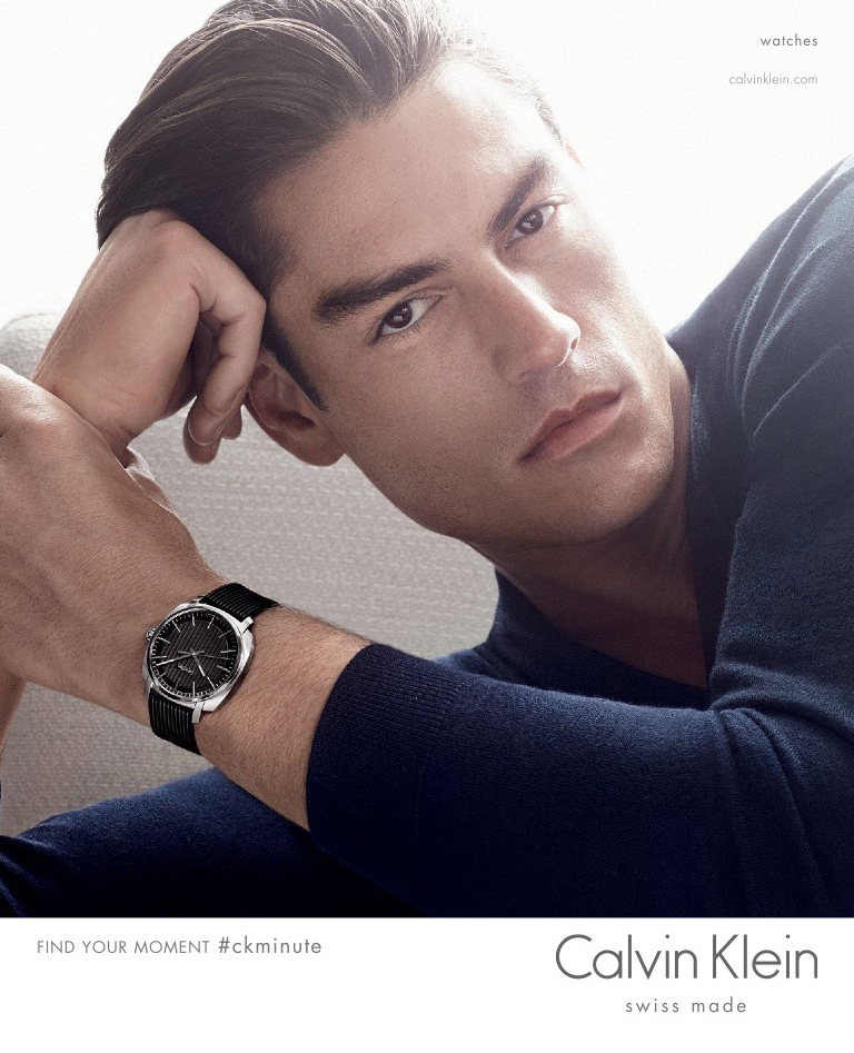 Tyson Ballou for Calvin Klein Watches Campaign