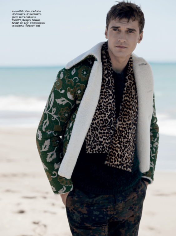 Harper’s Bazaar Men Thailand: Clément Chabernaud Brings Designer Fashions to the Beach
