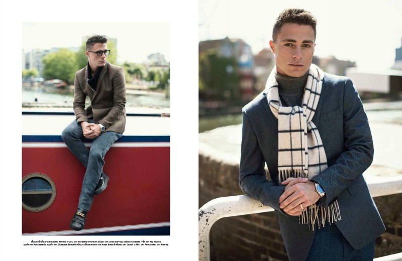 Colton Haynes 2015 LOptimum Thailand Photo Shoot 007