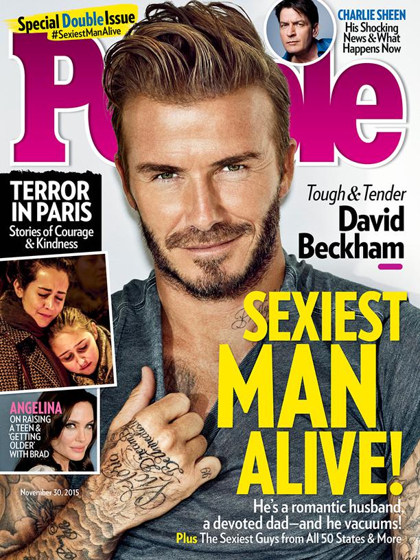 David Beckham Named People's 2015 Sexiest Man Alive