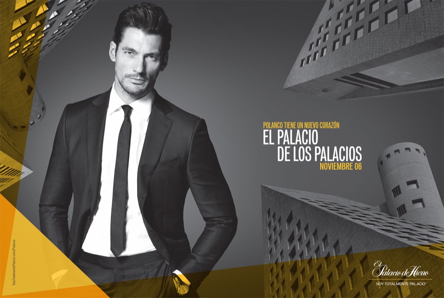 David Gandy Stars in El Palacio de Los Palacios Ads