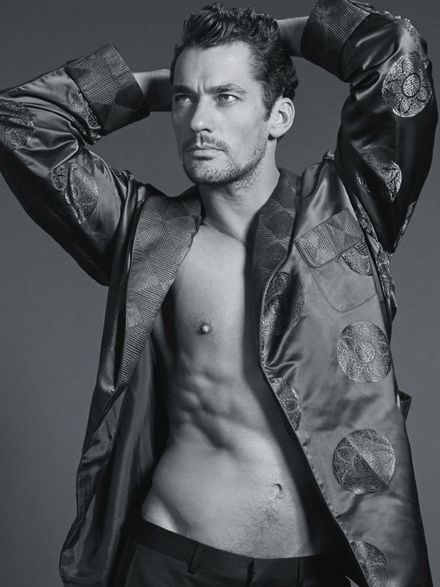 David Gandy styled by Kelly Hume.