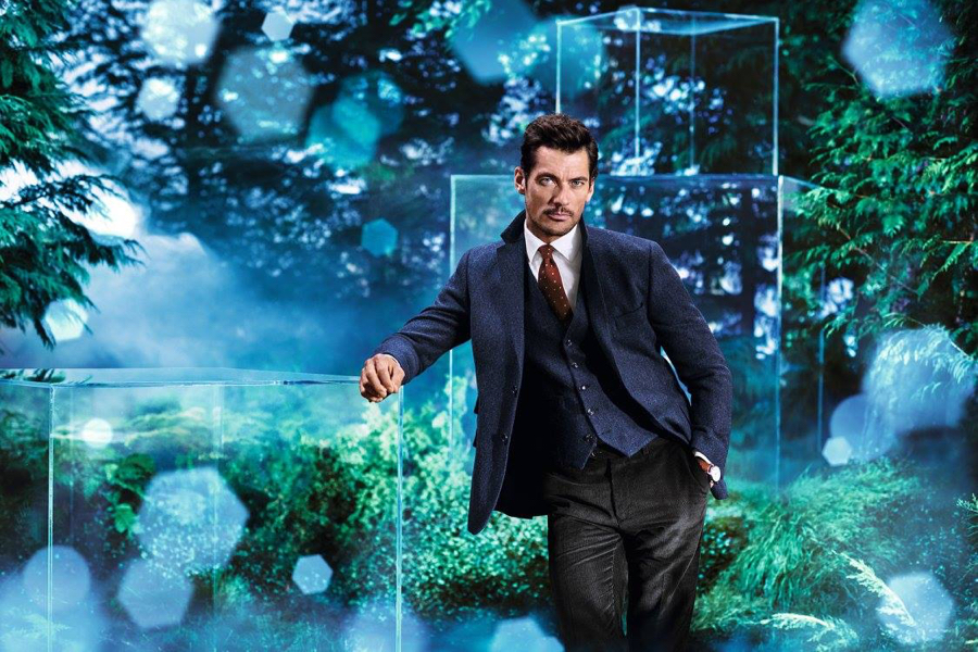 David Gandy Fronts Marks & Spencer's Winter Outing