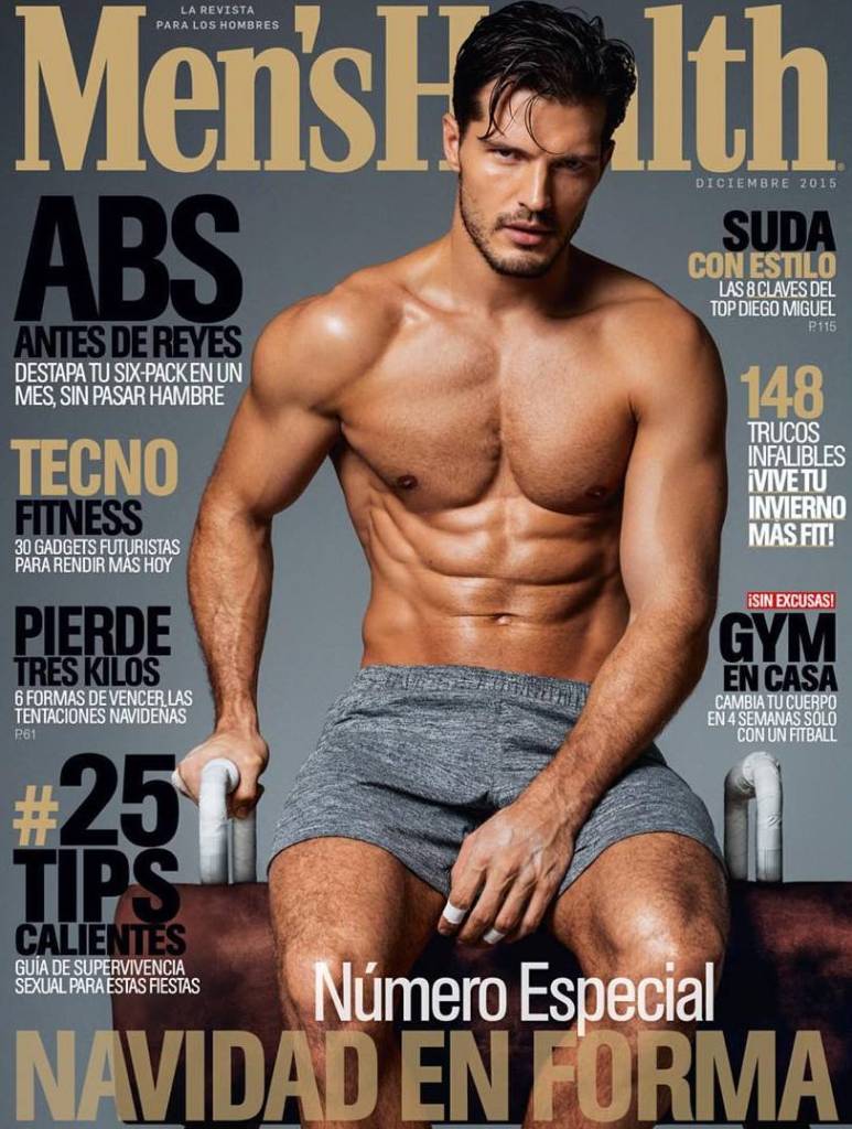 Diego Miguel 2015 Shoot Mens Health Spain 1