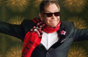 Elton John Burbery 2015 Festive Campaign Behind the Scenes