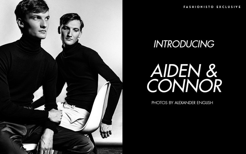 Fashionisto Exclusive: Aiden and Connor Kavanagh by Alexander English