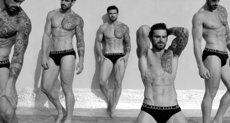 Stuart Reardon wears Hugo Boss.