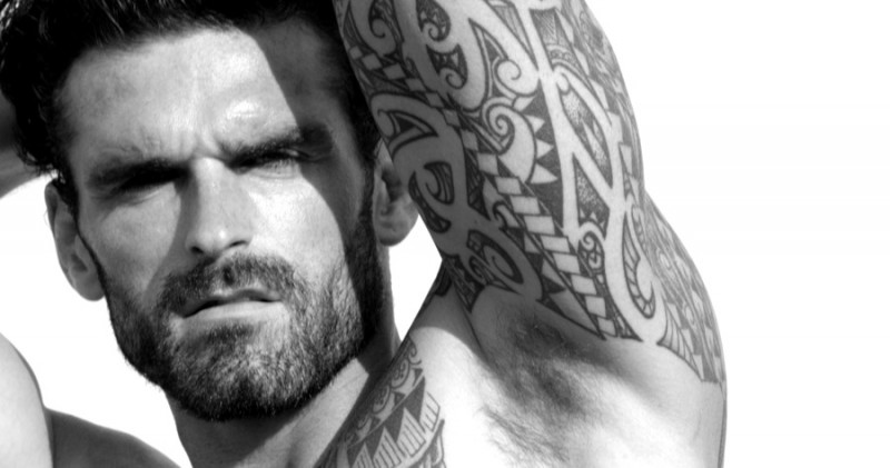 Stuart Reardon photographed by Bell Soto and groomed using Bumble & Bumble lotion.