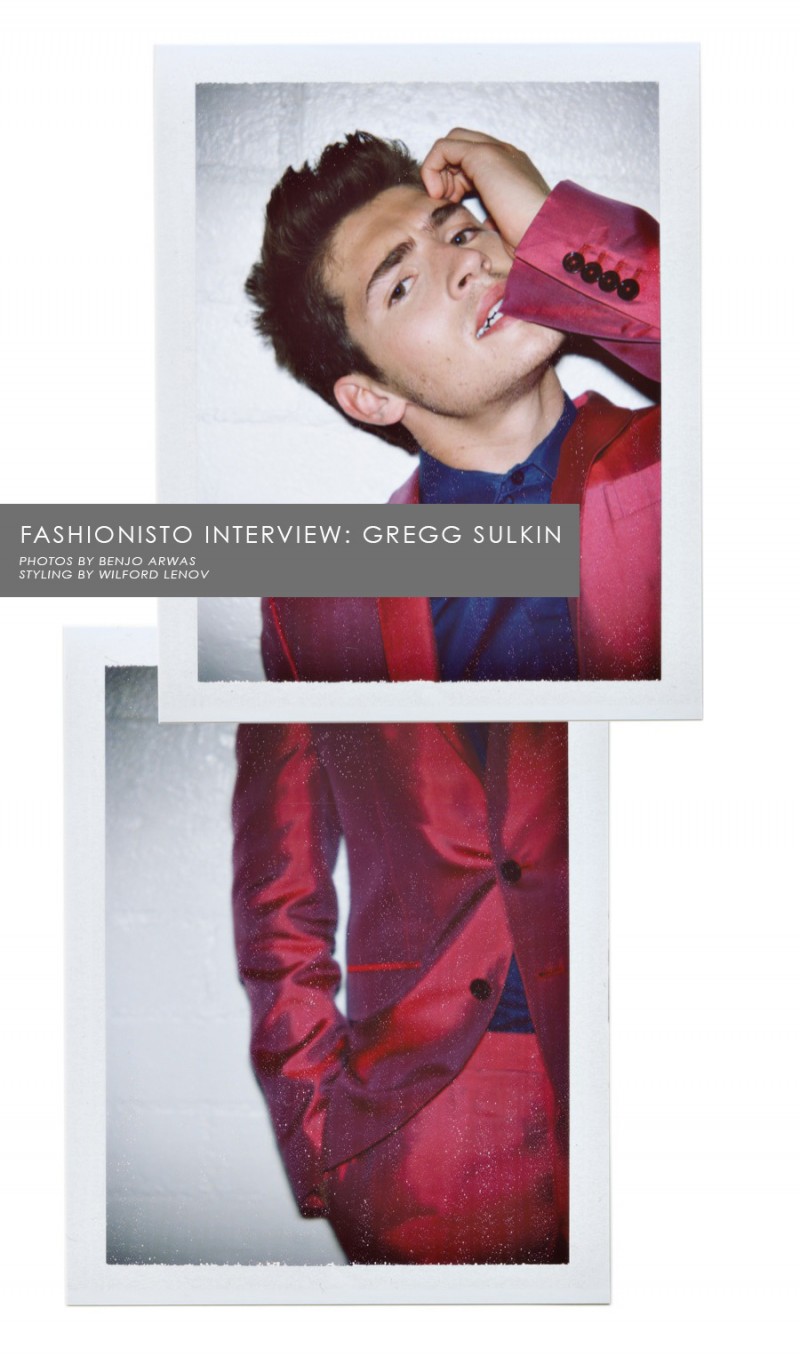 Fashionisto Exclusive: Gregg Sulkin photographed by Benjo Arwas