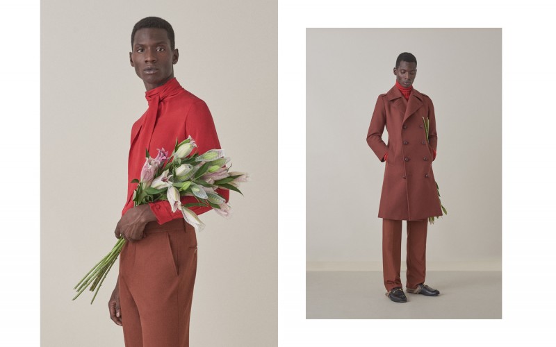 Clad in Gucci, Adonis Bosso is photographed for 032c magazine.