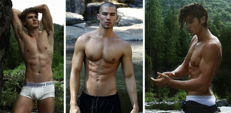 Into the Wild: Igor Kolomiyets, Cody Callahan and Noel Kirven-Dows photographed by Anthony Deeying