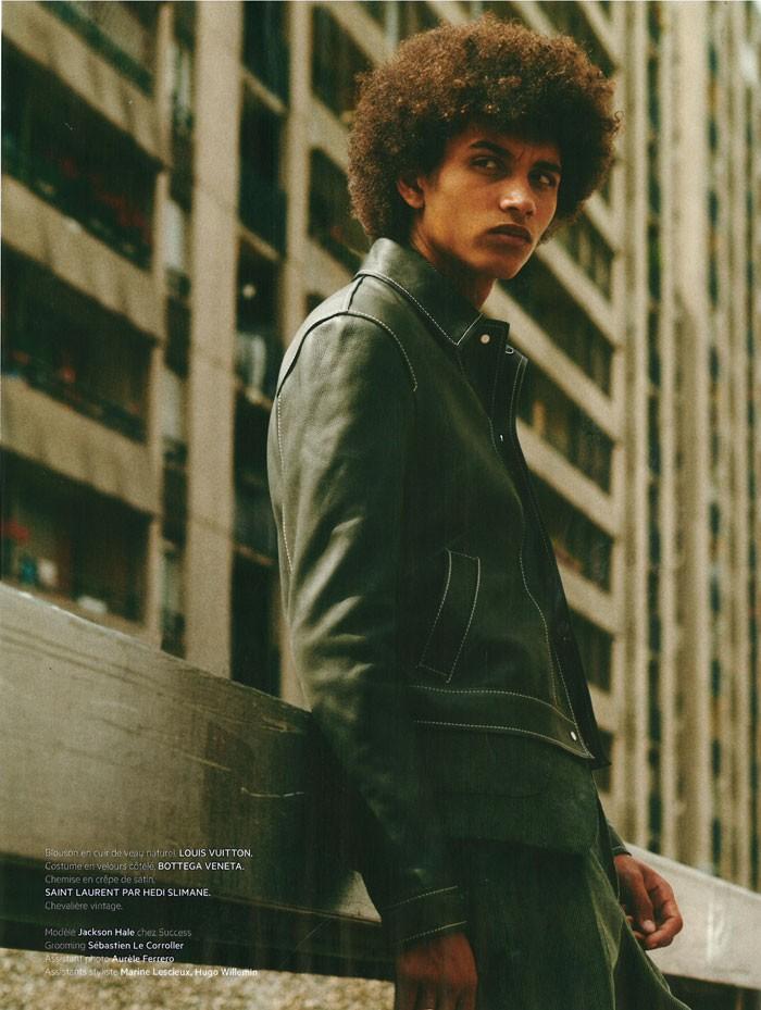 Jackson Hale LOfficiel Hommes Paris 2015 Fashion Editorial 009