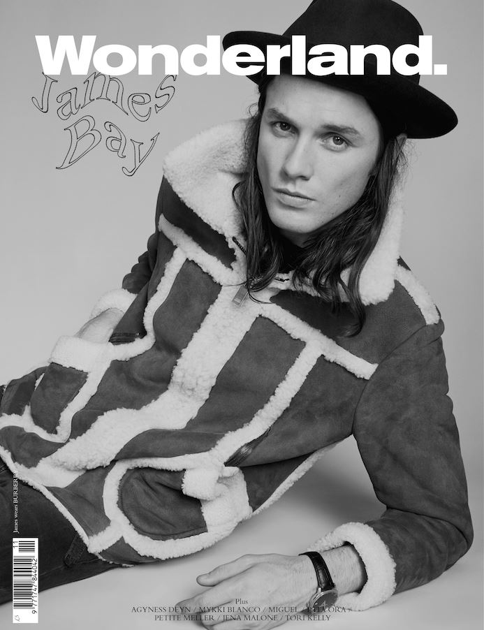 James Bay covers Wonderland magazine