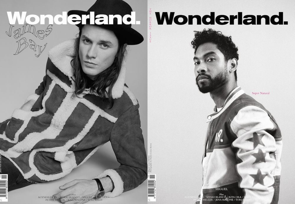 James Bay + Miguel Cover Wonderland Magazine
