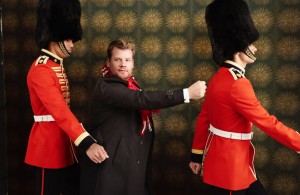 James Corden Burbery 2015 Festive Campaign Behind the Scenes 001