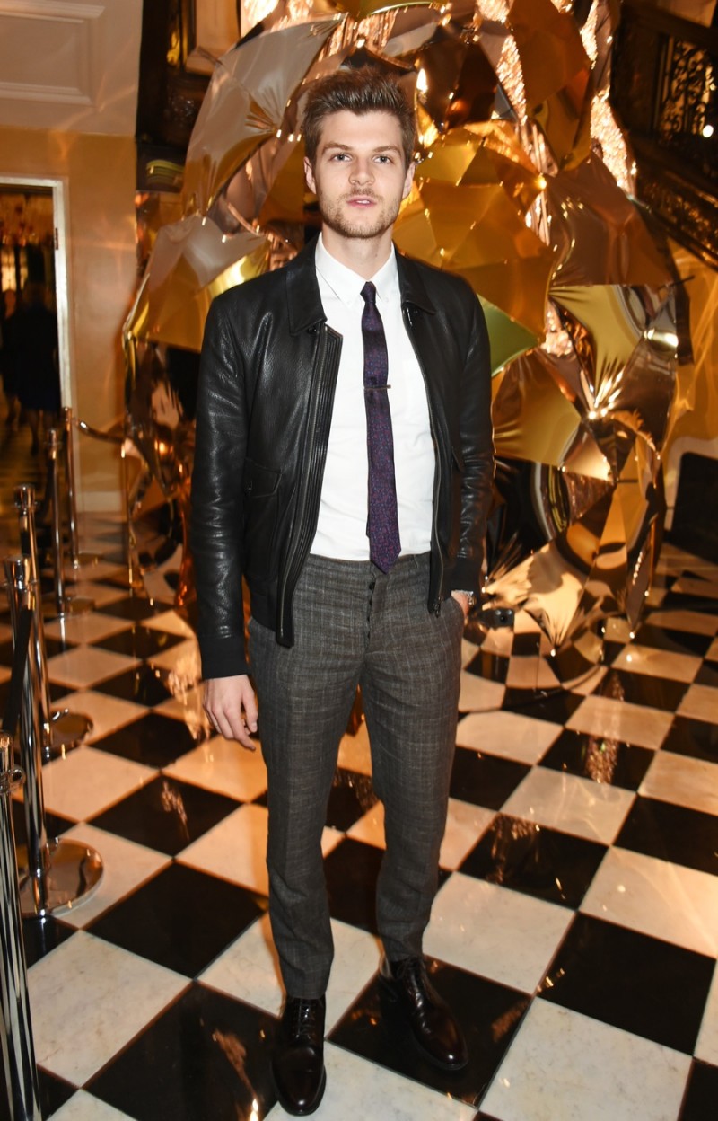 Jim Chapman attends the Claridge's Christmas Tree Party 2015.