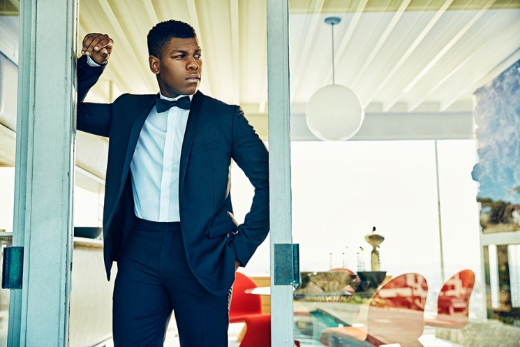 John Boyega cleans up in a sharp tuxedo for The Hollywood Reporter.