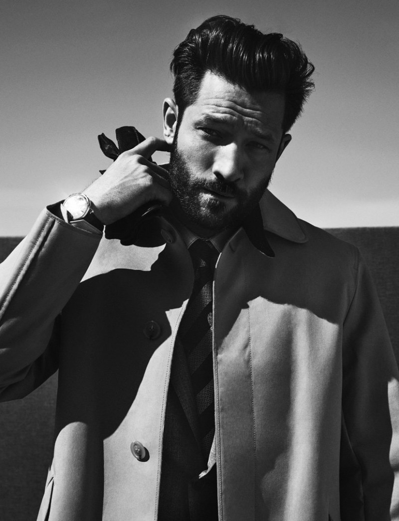 John Halls photographed for GQ France's Style Manuel.