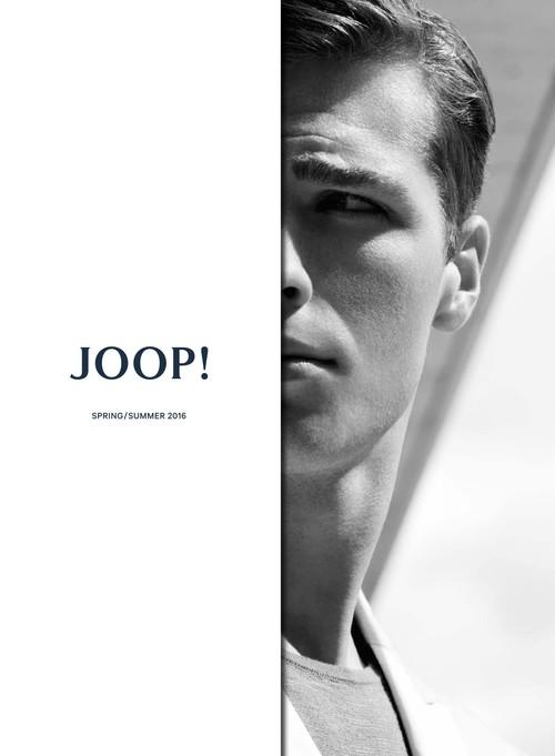 Model Edward Wilding photographed for JOOP! Spring/Summer 2016 Campaign