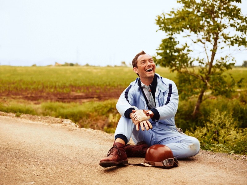 Jude Law behind the scenes on the set of The Gentleman’s Wager II, a short film from Johnnie Walker Blue Label on the joy of giving and how far it can take you.