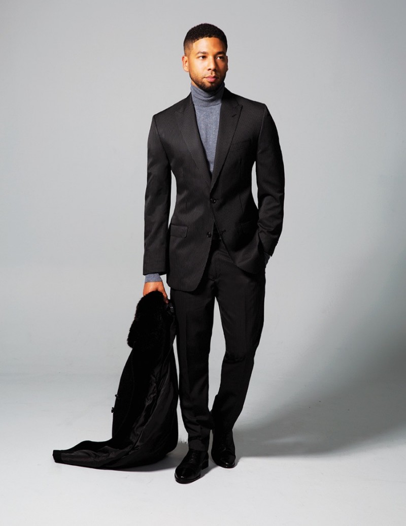 Actor Jussie Smollett stars in a campaign for Sean John.