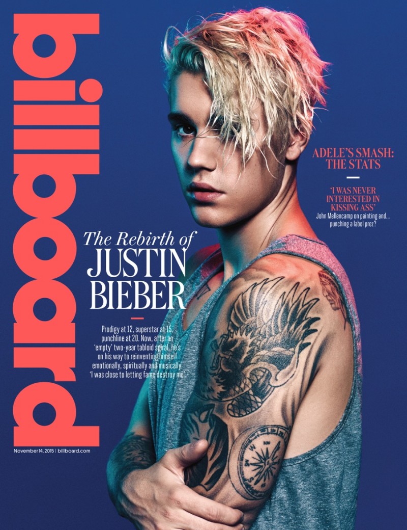Justin Bieber 2015 Billboard Cover Justin Bieber covers the most recent issue of Billboard.