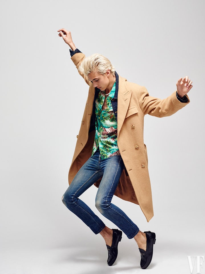 Lucky Blue Smith 2015 Vanity Fair Photo Shoot
