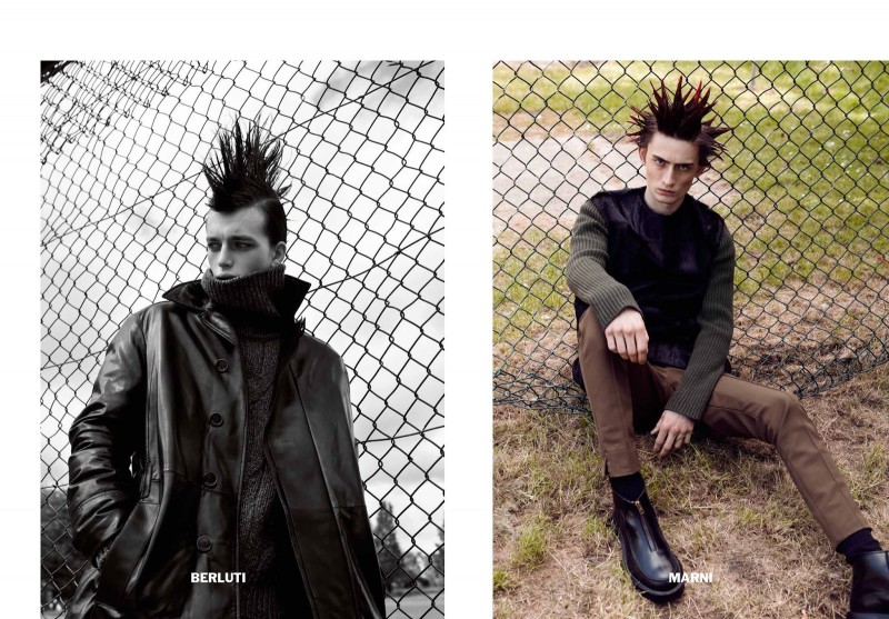 Punk Fashion Editorial 2015 Purple 003