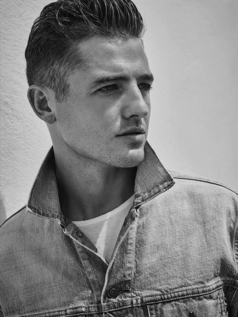 Robbie Rogers photographed by Beau Grealy for i-D magazine.