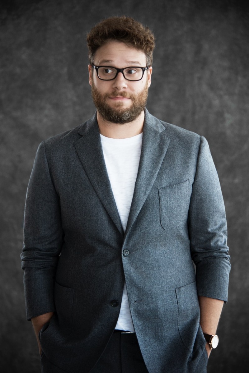 Seth Rogen photographed for Haute Living.