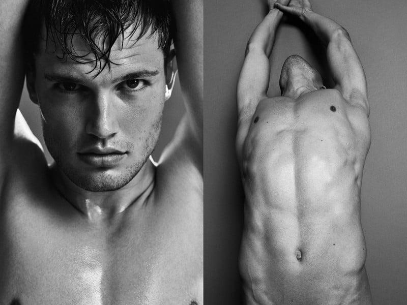 Model Stefan Pollman photographed by Marco Trunz