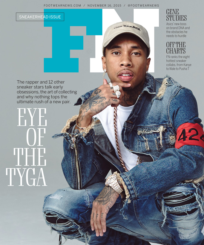 Tyga covers the latest issue of FN