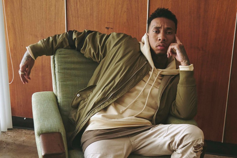 Tyga photographed by Robin Harper for FN