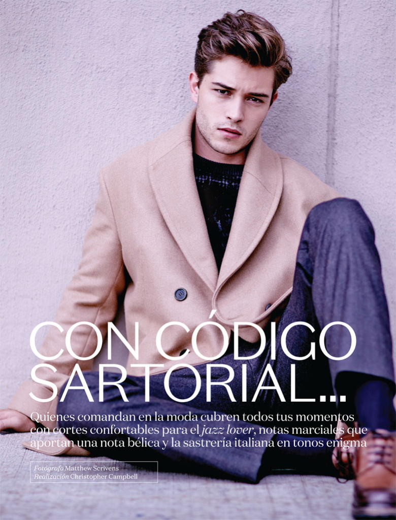 Francisco Lachowski Vogue Hombre Shoot 2015