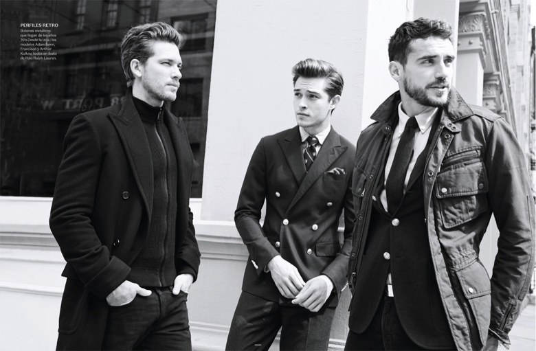 Francisco Lachowski Adam Senn Arthur Kulkov Clean Up for Vogue