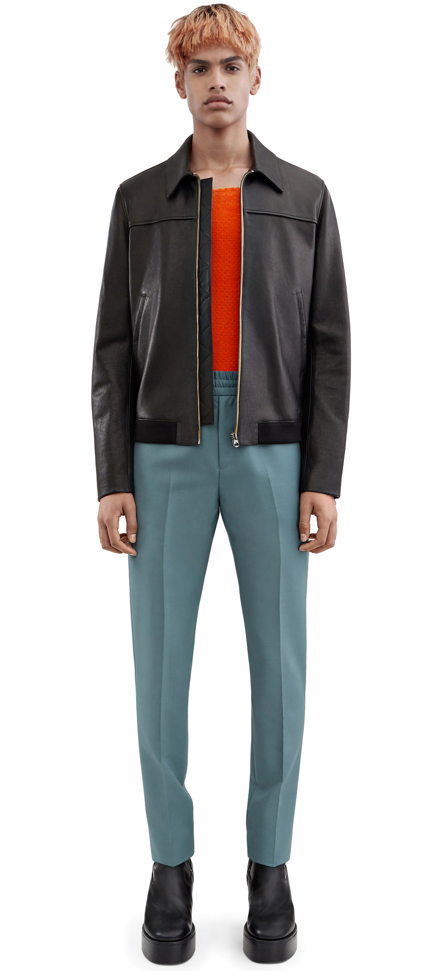 Acne Studios Alisdair Ribbed Bomber Jacket