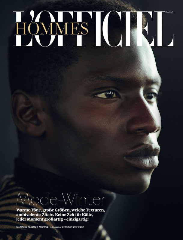 Adonis Bosso for L'Officiel Hommes Germany