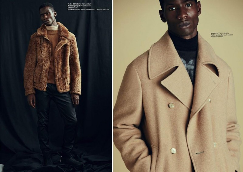 Dreams of Camel & Black: Adonis Bosso for L'Officiel Hommes Germany ...