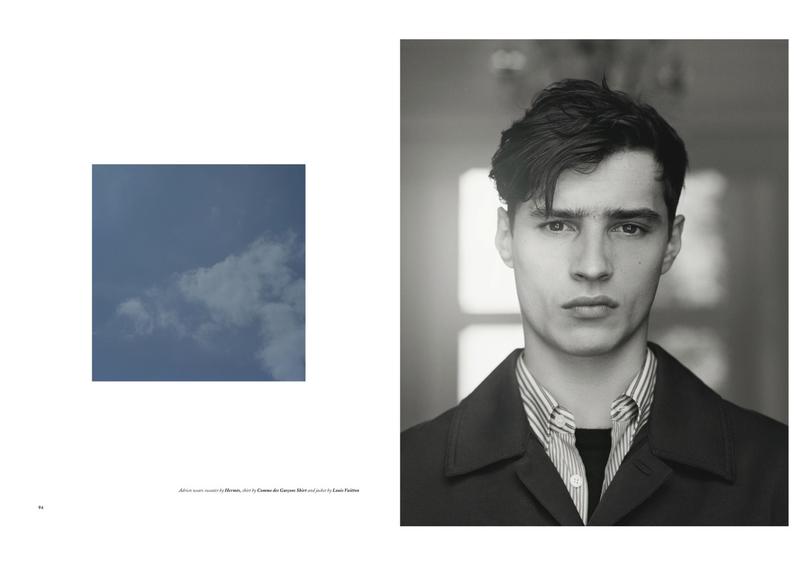 Adrien Sahores styled by Ylias Nacer for Holiday magazine.