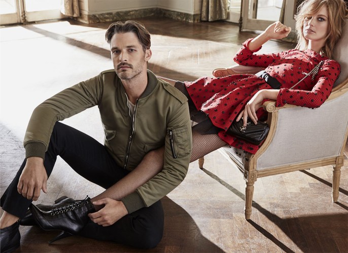 Ben Hill and Patricia van der Vliet for El Palacio de Hierro's holiday 2015 catalogue.