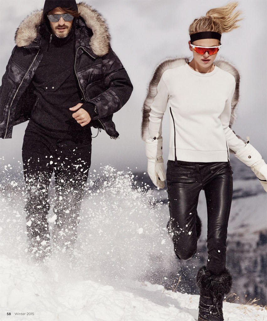 Ben Hill is ready for ski season with Luxury magazine.