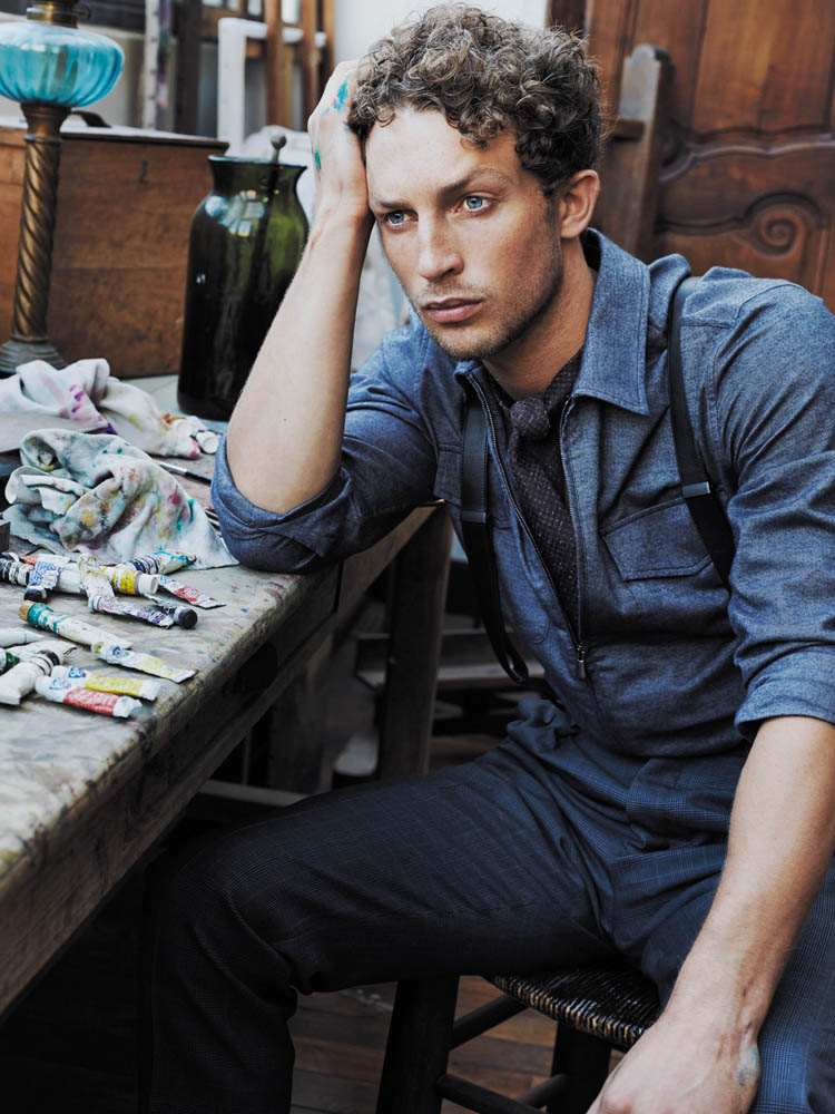L’Artiste: Ben Waddell Inspires in Luxe Fashions
