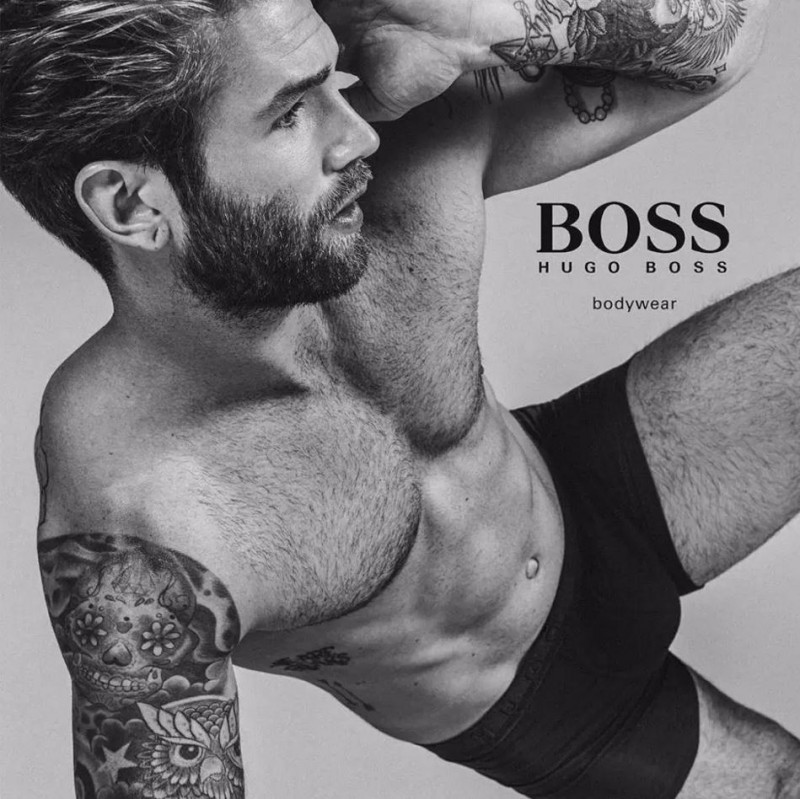 Andre Hamann for BOSS by Hugo Boss Underwear Campaign